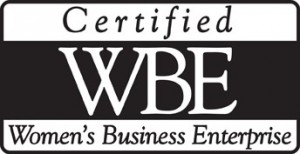 Certified WBE, Women's Business Enterprise